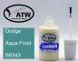 Preview: Dodge, Aqua Frost, B8343: 20ml Lackstift, von ATW Autoteile West.